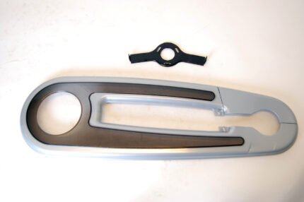 Kedjeskydd MBK 38T heltäckande inkl. beslag Nobly Easy Shop Ø18,5cm Silver/rök