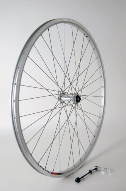 Framhjul Linus Next 700c QR dubbelbotten Silver