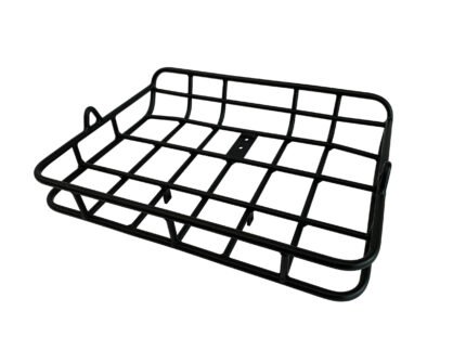Framkorg/galler 44.5x33x9cm inkl. stag (Helium) alu Svart