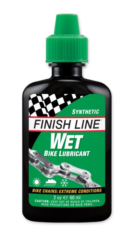 Olja Finish Line Wet (Cross country) 60ml flaska Grön
