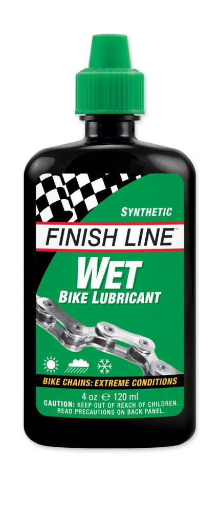 Olja Finish Line Wet (Cross country) 120ml flaska Grön