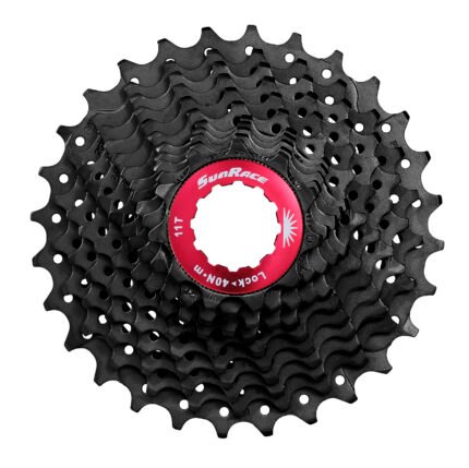 Kassett Sunrace 11-36T 11vxl Road Svart alu spider