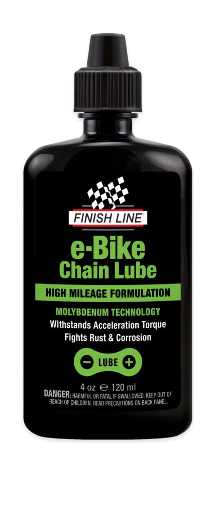 Olja Finish Line E-bike Chain lube 120ml flaska Svart
