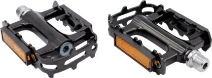 Pedal Bike Attitude MTB Alu / Cr-Mo 9/16in 286g Svart (25 par)