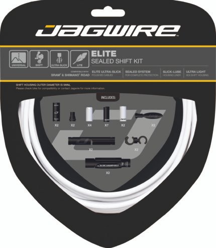 Växelvajerset Jagwire Universal Elite Sealed shift kit STS-EL Vit