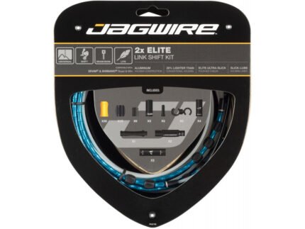 Växelvajerset Jagwire 2x Elite Link shift kit Road/MTB STS-EL Blå